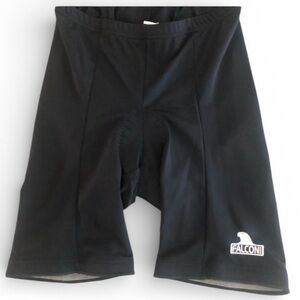 Falconi Men’s Bicycle Shorts Black with Padded Bottom Size XL  EUC
